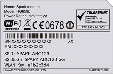 Huawei B315 Default Wifi Password