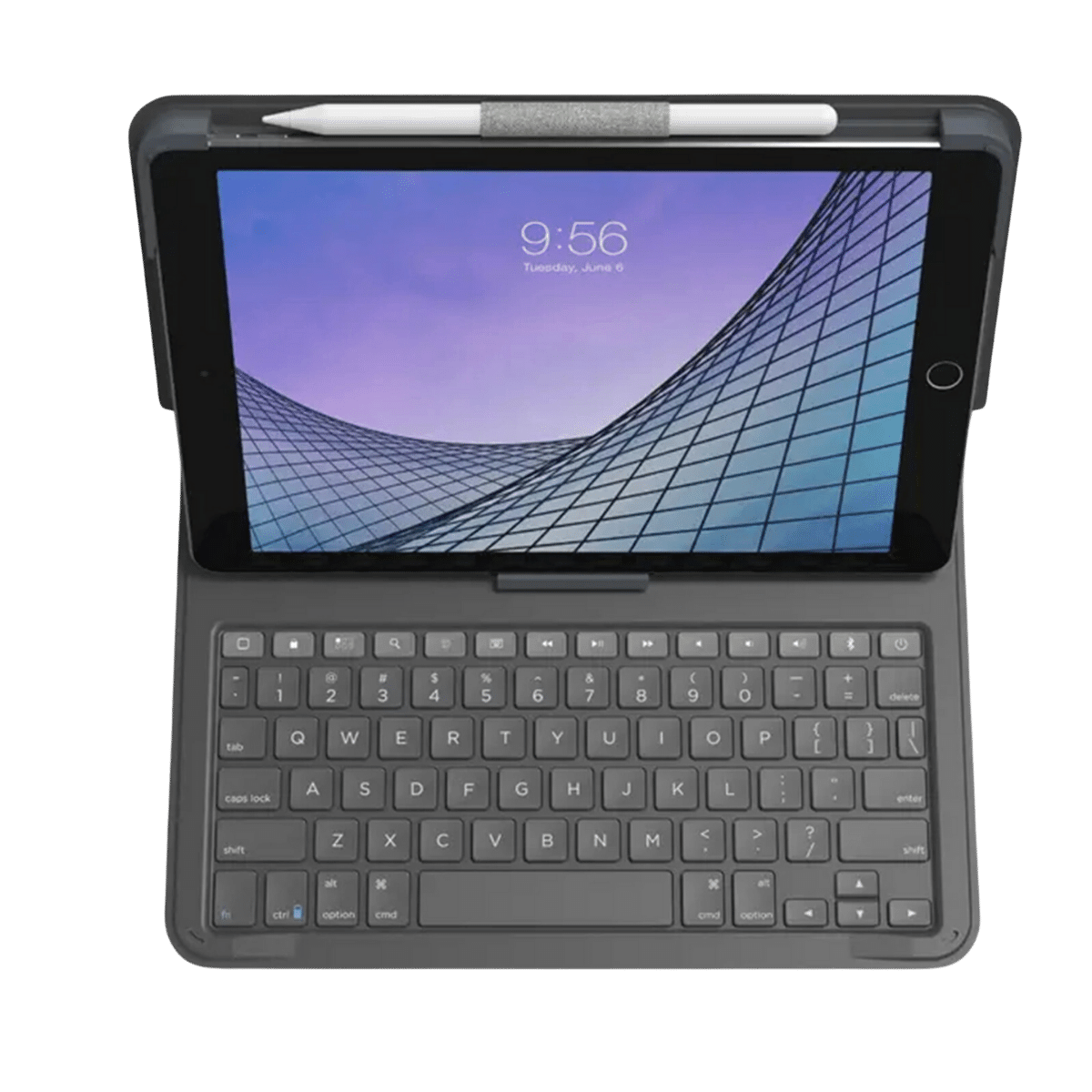 Zagg Messenger Folio 2 Keyboard - iPad 10.2/10.5 - Charcoal