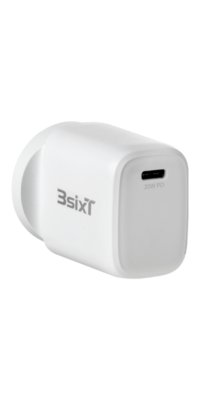 3Sixt Charger 20W USB-C + USB-C to Lightning Cable